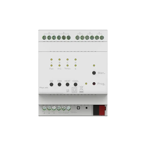کنترل کننده فن کویل KNX مدل AFVF-01 برند GVS